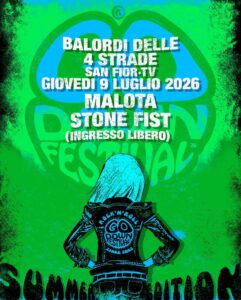 MALOTA + STONE FIST @ BALORDI DELLE 4 STRADE