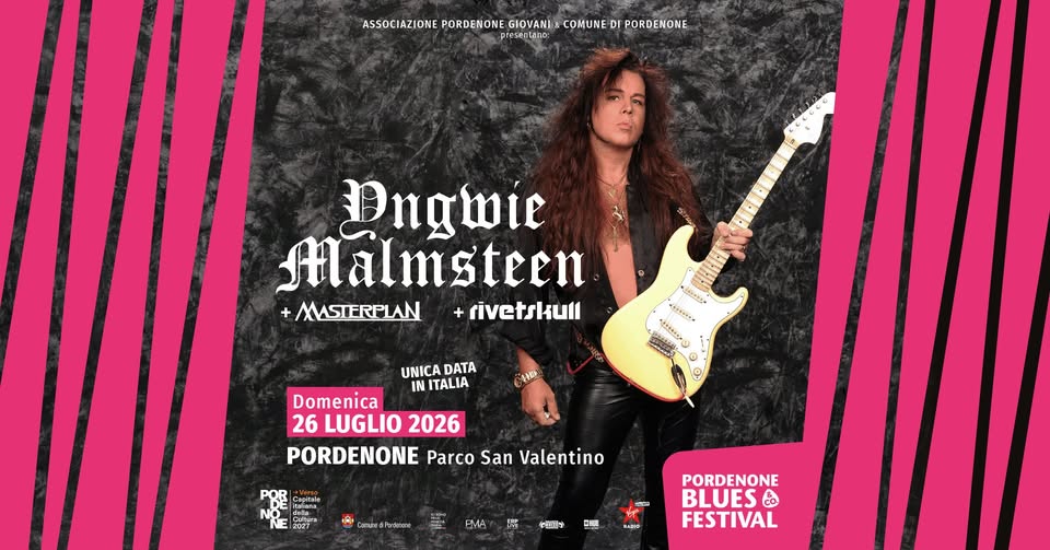 Yngwie Malmsteen + Masterplan + Rivetskull @ Pordenone - EventiFVG.it