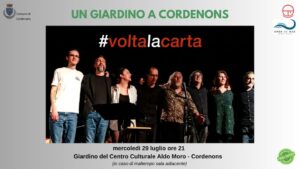 UN GIARDINO A CORDENONS con Onde De Mar in #voltalacarta