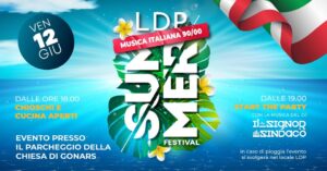 VEN 12/06 – LDP SUMMER FESTIVAL- MUSICA ITALIANA 90/00