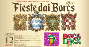 Boca Loca Live @ Fieste dai Borcs Rizzi (UD)