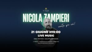 Nicola Zampieri CANTA PER VOI! | Ristorante La Ferrata