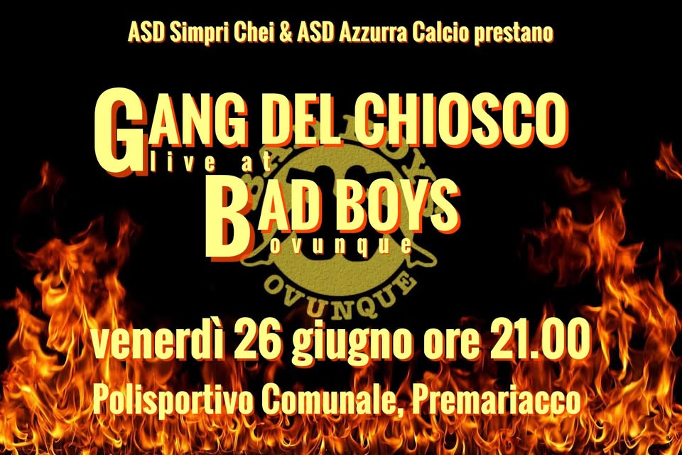 il venerdì al BAD BOYS - il venerdì al BAD BOYS - EventiFVG.it