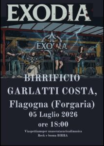 Exodia al Birrificio Garlatti Costa