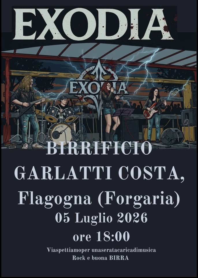 Exodia al Birrificio Garlatti Costa - EventiFVG.it
