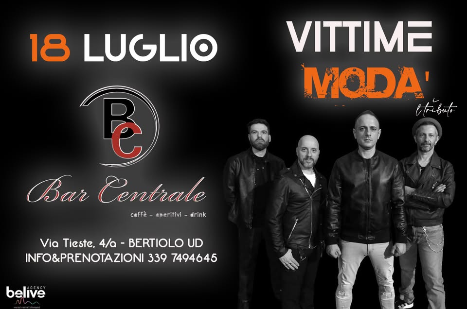 vittimemodà@barcentrale - EventiFVG.it