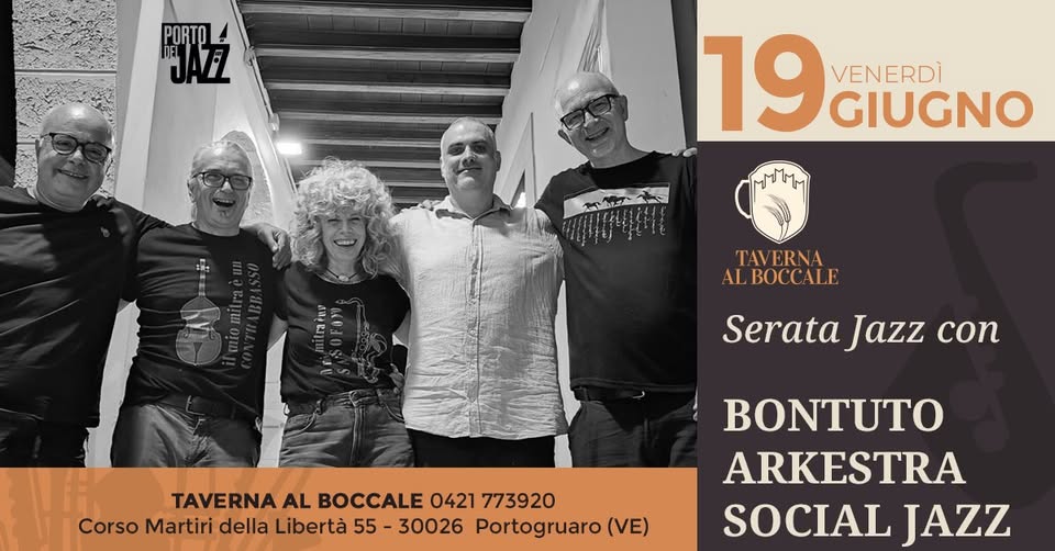 Serata Jazz a Portogruaro | Taverna al Boccale - EventiFVG.it