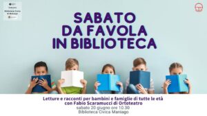 A Maniago SABATO DA FAVOLA IN BIBLIOTECA con Ortoteatro