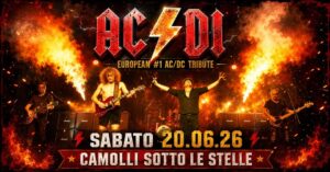 AC/DC European Tribute AC/DI – 20/06/26 – Camolli sotto le Stelle
