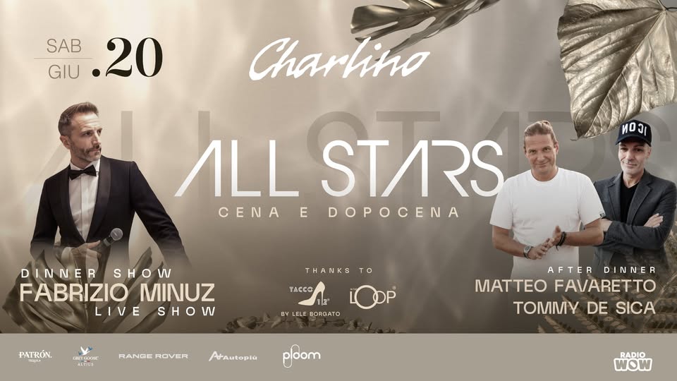 CHARLINO | ALL STARS - CHARLINO | ALL STARS - EventiFVG.it
