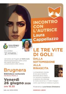 A Brugnera Laura Cappellazzo presenta il suo libro Le tre vite di Goli