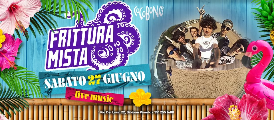🍤 FRITTURA MISTA 🎸 // SABATO 27 GIUGNO - EventiFVG.it