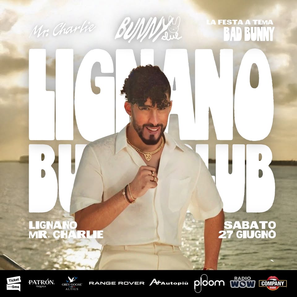 Mr.Charlie | BUNNY CLUB | SABATO 27 GIUGNO - EventiFVG.it