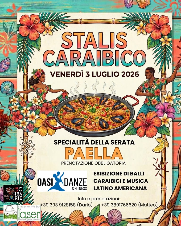 Stalis caraibico ☀️🍹 - EventiFVG.it