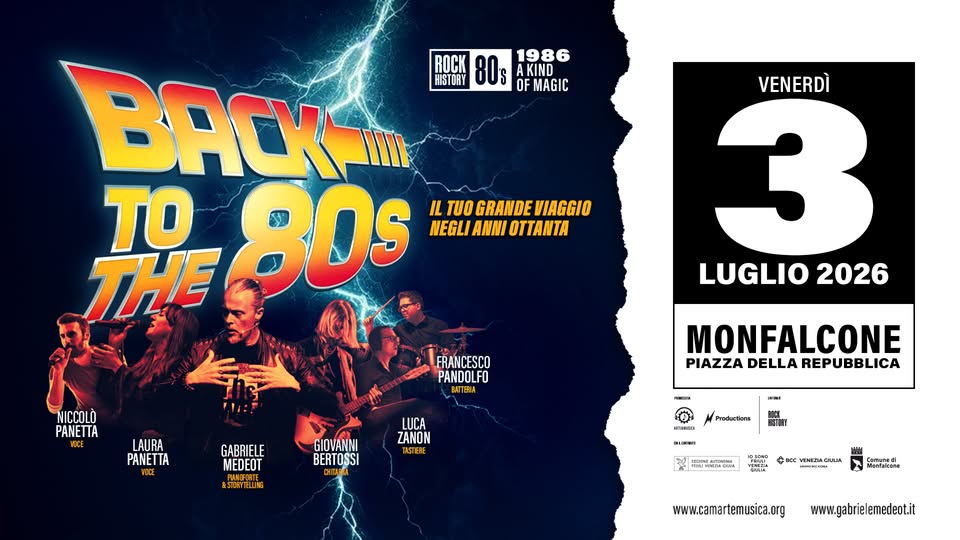 Back To The 80s - A Kind Of Magic - EventiFVG.it
