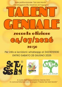 TALENT GENIALE 2026