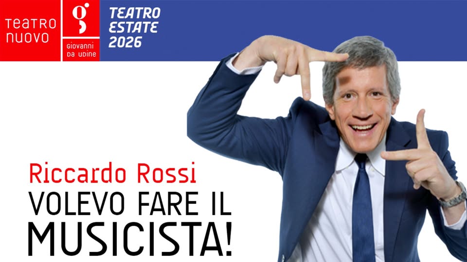 VOLEVO FARE IL MUSICISTA! di e con Riccardo Rossi - EventiFVG.it
