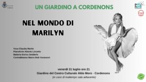 A Cordenons Polinote Music Festival 2026 presenta NEL MONDO DI MARILYN
