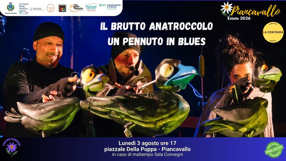 A Piancavallo Compagnia La Contrada presenta IL BRUTTO ANATROCCOLO. UN PENNUTO IN BLUES - EventiFVG.it