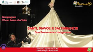 A Piancavallo Compagnia c’è un Asino che Vola – Ortoteatro presenta SANTI, DIAVOLI E SALTIMBANCHI