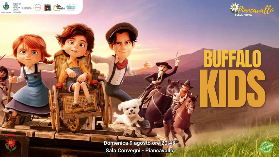 A Piancavallo il Cinema è… Avventura! BUFFALO KIDS - A Piancavallo il Cinema è… Avventura! BUFFALO KIDS - EventiFVG.it