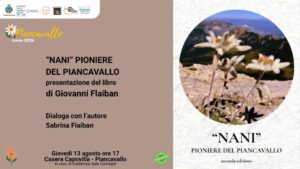 A Piancavallo Giovanni Flaiban presenta il suo libro Nani pioniere del Piancavallo