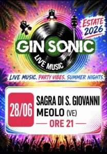 GIN SONIC Live Music!!