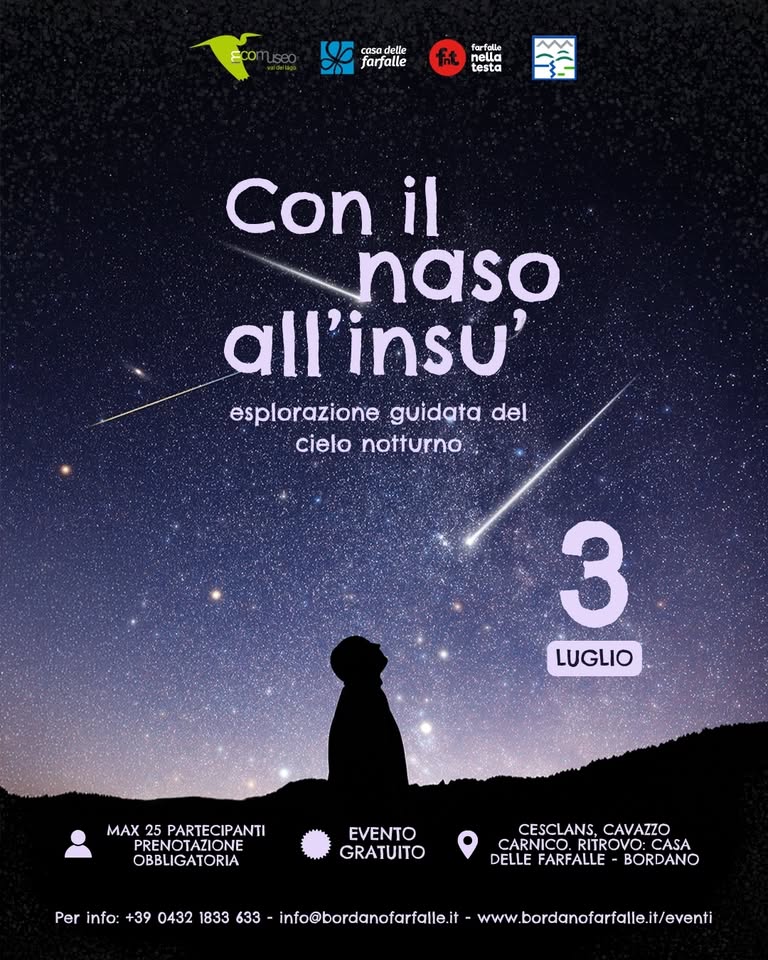 𝐂𝐨𝐧 𝐢𝐥 𝐧𝐚𝐬𝐨 𝐚𝐥𝐥'𝐢𝐧𝐬𝐮' - EventiFVG.it