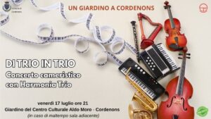 A Cordenons Concerto cameristico con Harmonia Trio