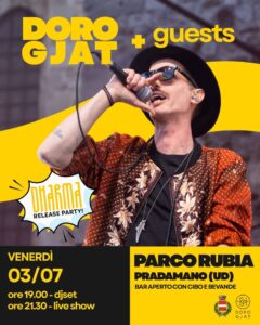 DORO GJAT + GUESTS – LIVE AL PARCO RUBIA (PRADAMANO)