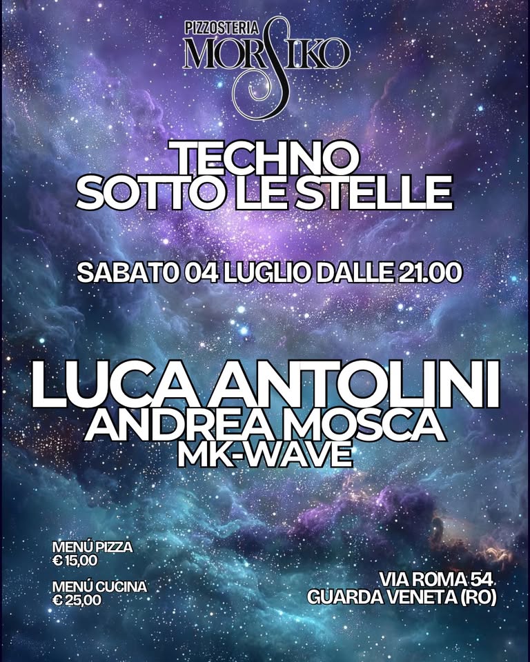 Techno sotto le stelle