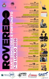 Festeggiamenti 7-13 luglio 2026 @ROVEREDO DI VARMO