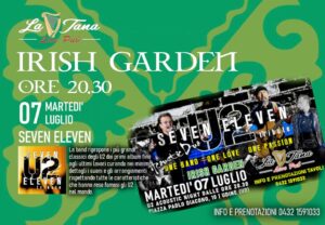Seven Eleven Irish Garden Acoustic @ La Tana Live Pub