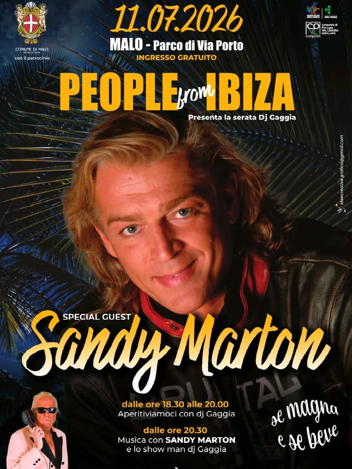 People from Ibiza - Sandy Marton a Malo - People from Ibiza - Sandy Marton a Malo - EventiFVG.it