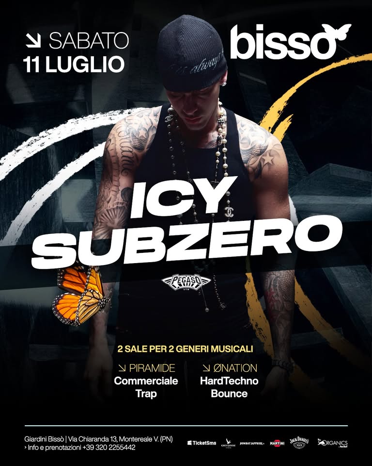 ICY SUBZERO • Bissò - EventiFVG.it
