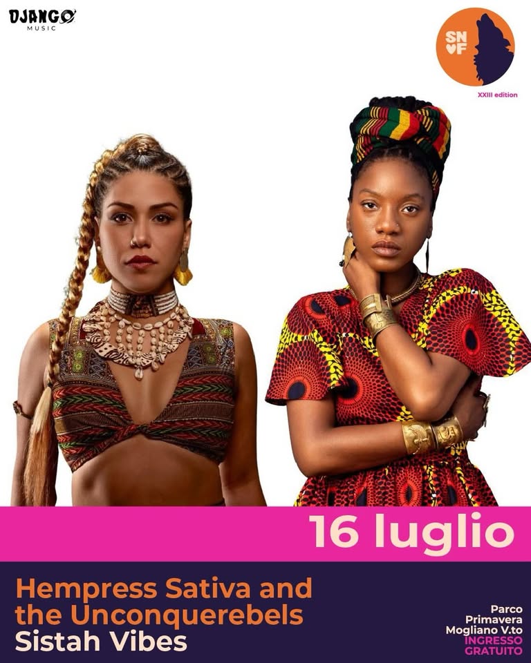 Hempress Sativa and the Unconquerebels Live @ SNLF 2026 - Hempress Sativa and the Unconquerebels Live @ SNLF 2026 - EventiFVG.it