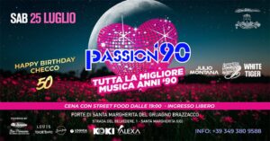 PASSION ‘90 – SABATO 25 LUGLIO – S.MARGHERITA DEL GRUAGNO, BRAZZACCO, UDINE