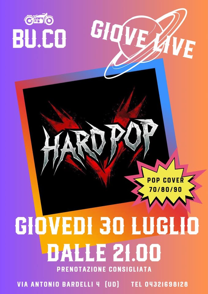 Pop Cover 70 80 90 - Pop Cover 70 80 90 - EventiFVG.it