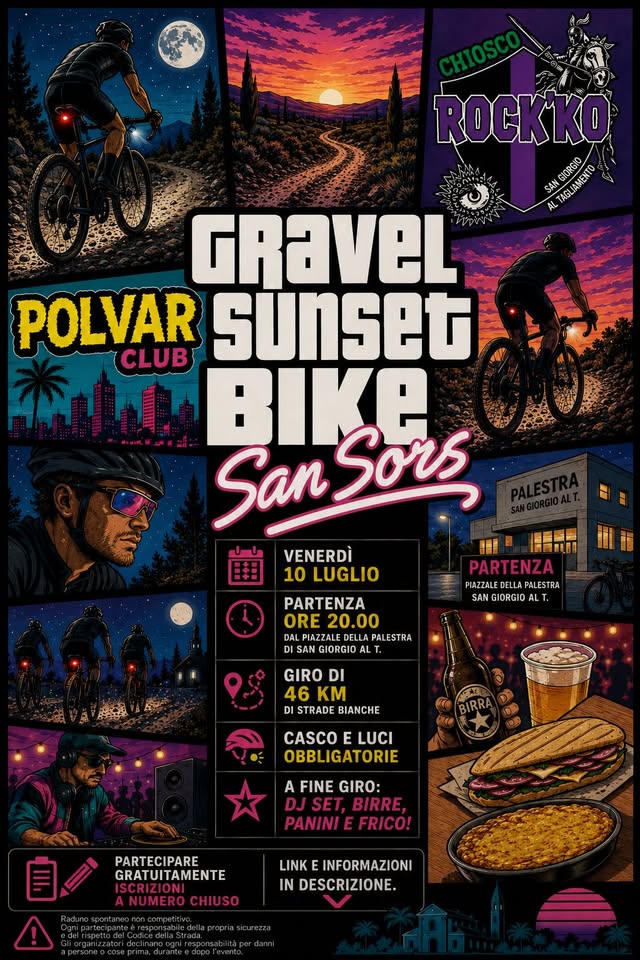 Gravel Sunset Bike - Gravel Sunset Bike - EventiFVG.it