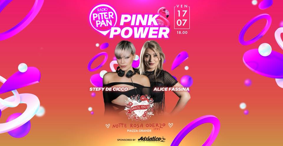 Piterpan Pink Power @ Notte Rosa Oderzo 2026 | Oderzo TV - Piterpan Pink Power @ Notte Rosa Oderzo 2026 | Oderzo TV - EventiFVG.it