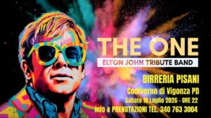 THE ONE – ELTON JOHN TRIBUTE BAND live@BIRRERIA PISANI