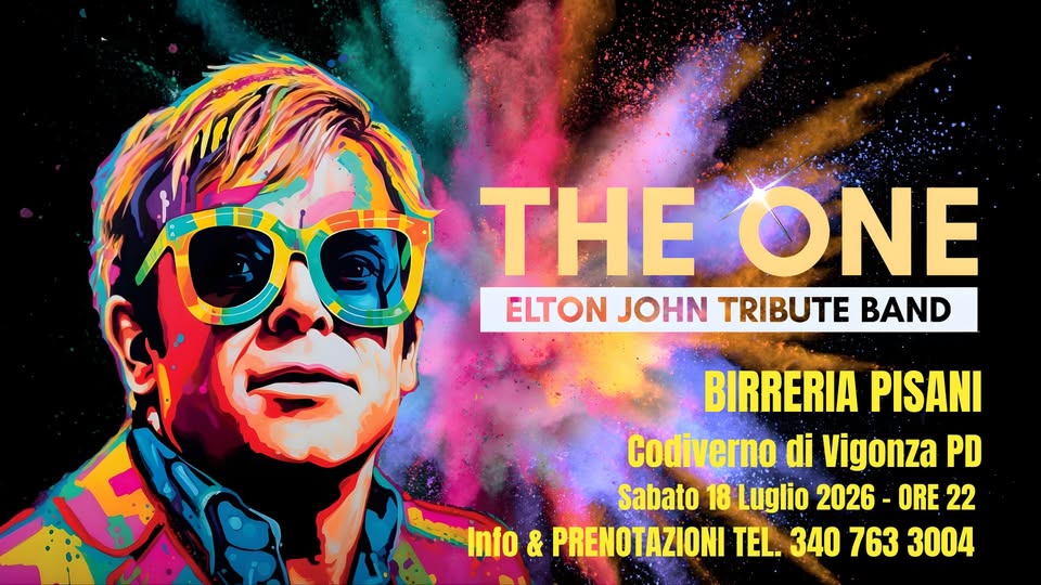 THE ONE - ELTON JOHN TRIBUTE BAND live@BIRRERIA PISANI - THE ONE - ELTON JOHN TRIBUTE BAND live@BIRRERIA PISANI - EventiFVG.it