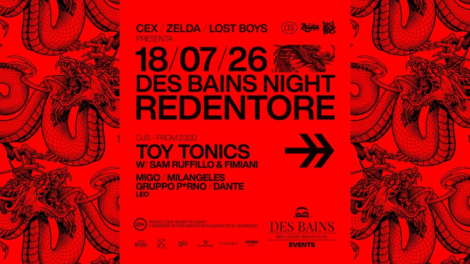 REDENTORE | DES BAINS 1900 - REDENTORE | DES BAINS 1900 - EventiFVG.it