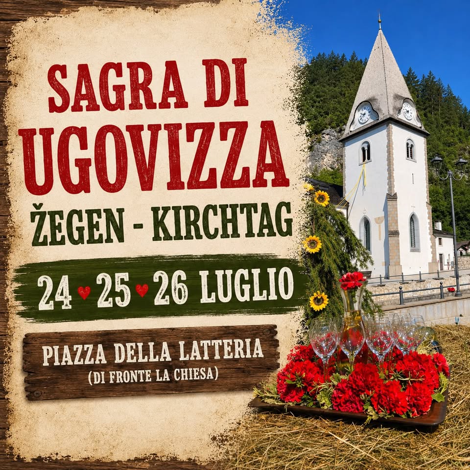 Sagra di Ugovizza 2026 🍻🎶❤️
