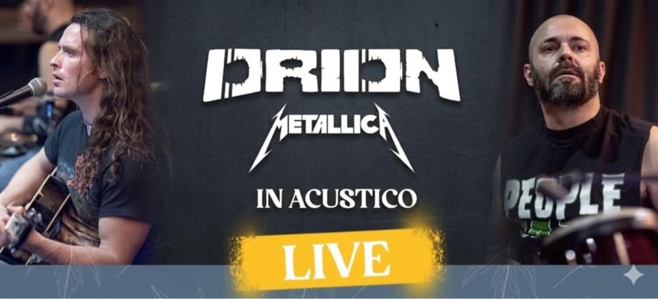 ORION Metallica in ACUSTICO @ Diplomatico Osteria - Marghera VENEZIA - ORION Metallica in ACUSTICO @ Diplomatico Osteria - Marghera VENEZIA - EventiFVG.it