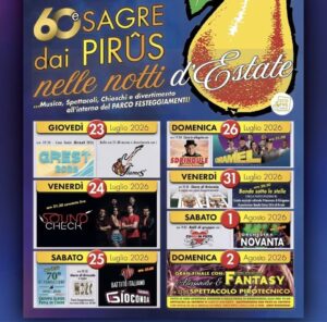 60e Sagre dai Pirus