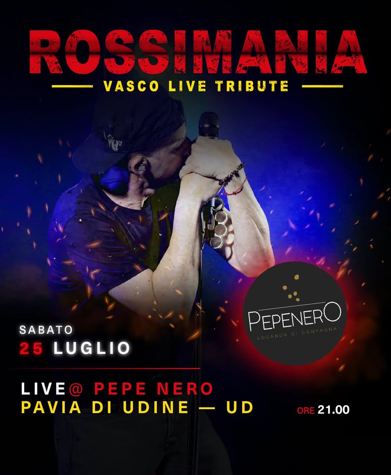 Rossimania live al PEPENERO 🎸✨ - Rossimania live al PEPENERO 🎸✨ - EventiFVG.it