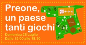 Preone, un paese tanti giochi 2026