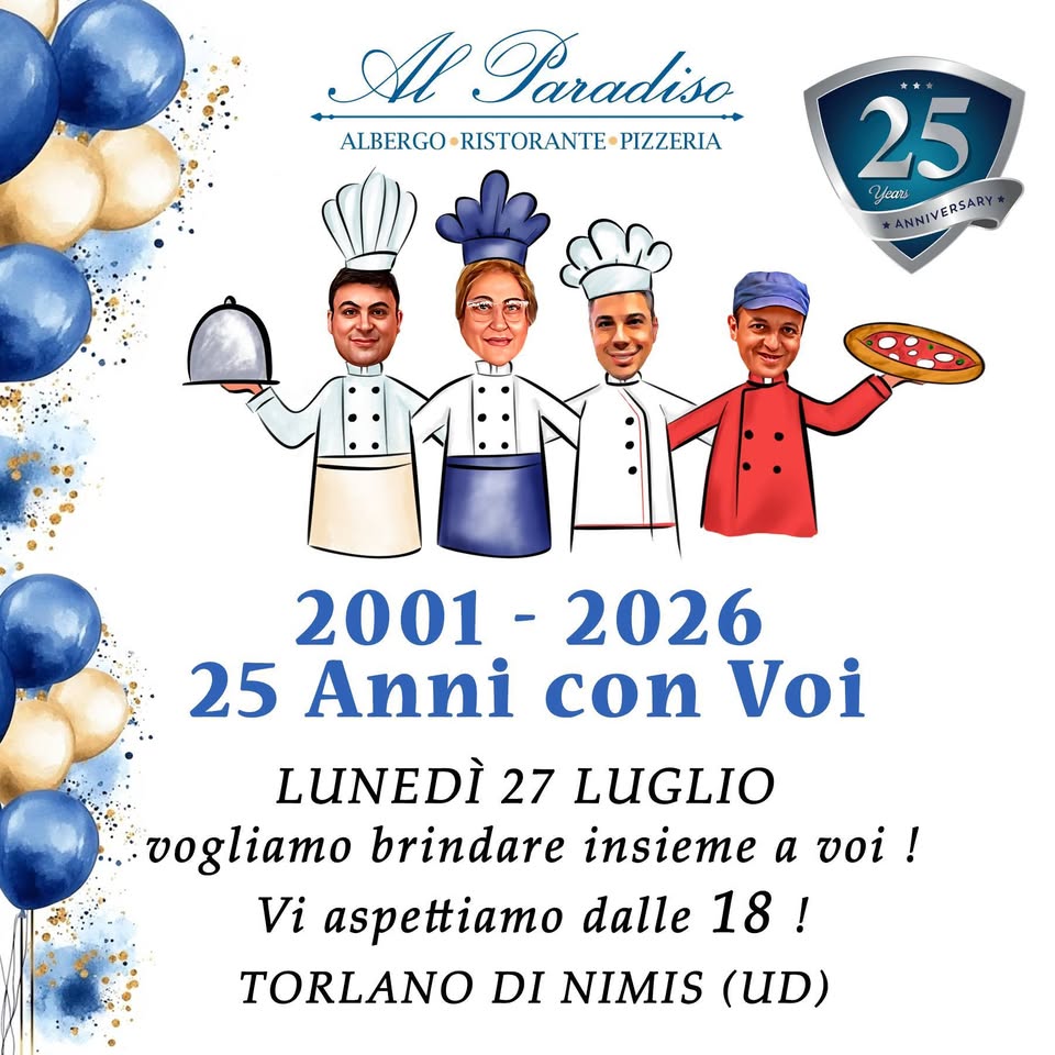 Anniversario 'Al Paradiso' - EventiFVG.it