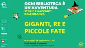 A Pordenone per OGNI BIBLIOTECA È UN’AVVENTURA Ortoteatro in GIGANTI, RE E PICCOLE FATE